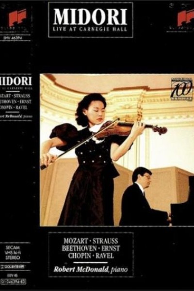 Cubierta de Midori: Live at Carnegie Hall
