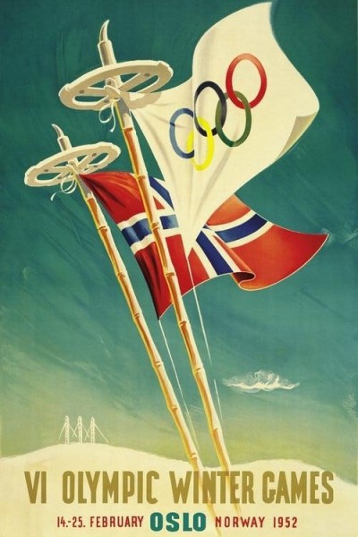 Cubierta de The VI Olympic Winter Games, Oslo 1952