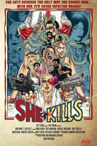 Caratula, cartel, poster o portada de She Kills