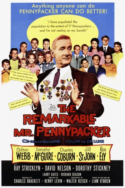 Caratula, cartel, poster o portada de The Remarkable Mr. Pennypacker