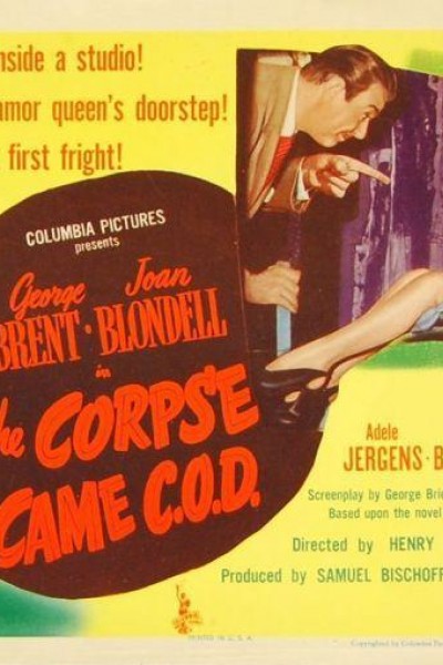 Caratula, cartel, poster o portada de The Corpse Came C.O.D.