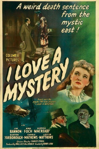 Caratula, cartel, poster o portada de I Love a Mystery