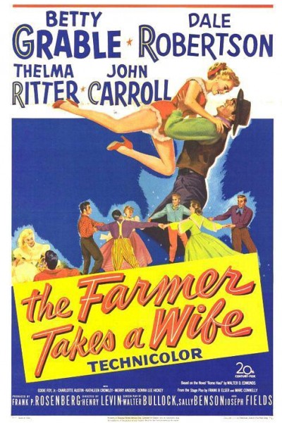 Caratula, cartel, poster o portada de The Farmer Takes a Wife