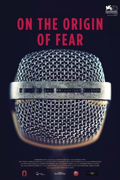 Cubierta de On the Origin of Fear
