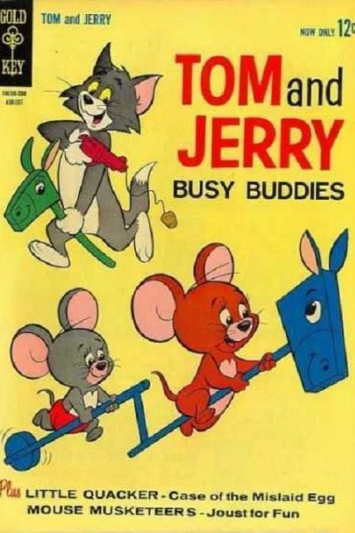 Cubierta de Tom y Jerry: Amigos ocupados