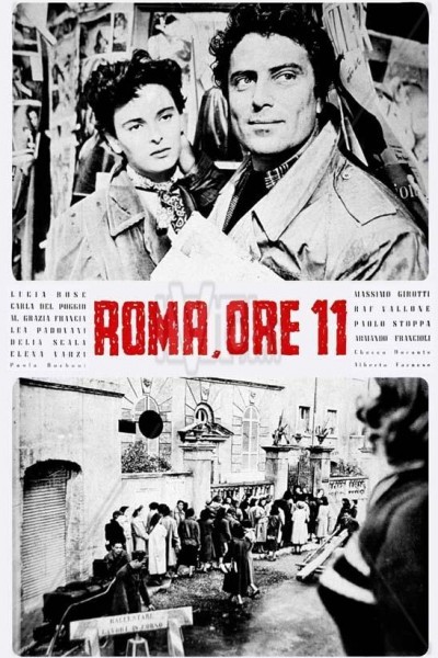 Caratula, cartel, poster o portada de Roma a las 11