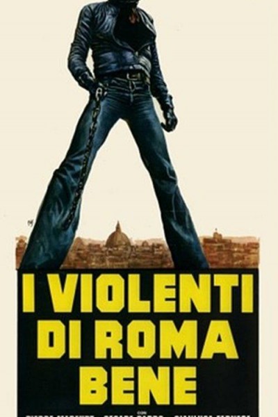 Caratula, cartel, poster o portada de I violenti di Roma bene