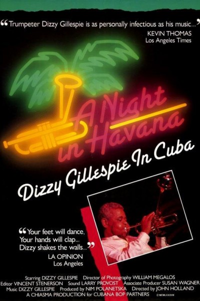 Caratula, cartel, poster o portada de A Night in Havana: Dizzy Gillespie in Cuba