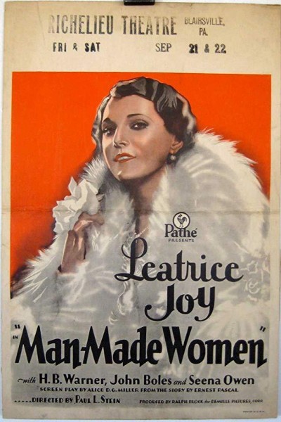 Caratula, cartel, poster o portada de Man-Made Women