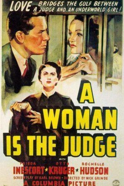 Caratula, cartel, poster o portada de A Woman Is the Judge