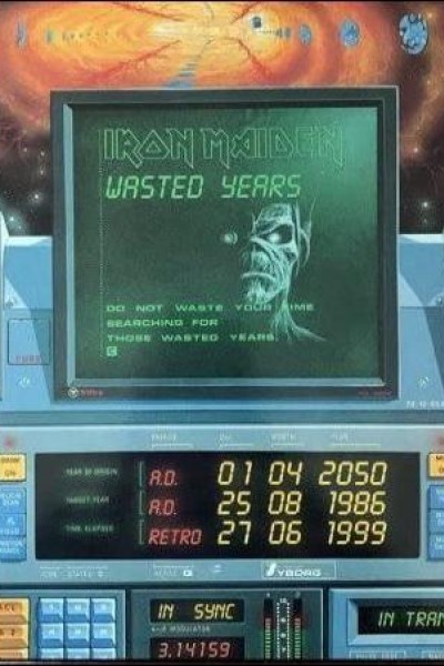 Cubierta de Iron Maiden: Wasted Years (Vídeo musical)