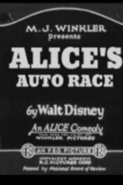 Cubierta de Alice\'s Auto Race