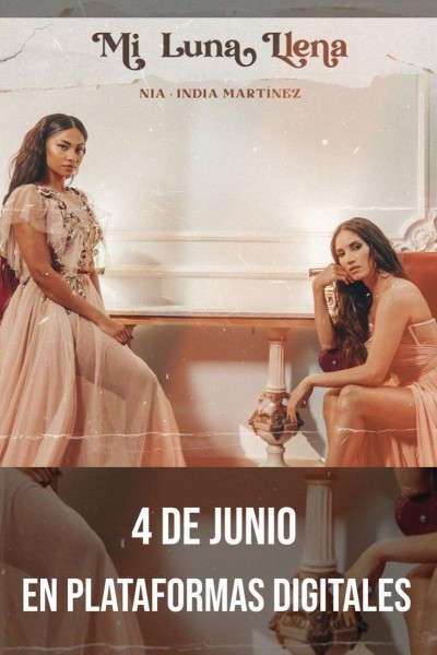 Cubierta de Nia Correia & India Martínez: Mi luna llena (Vídeo musical)
