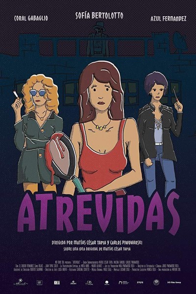 Caratula, cartel, poster o portada de Atrevidas