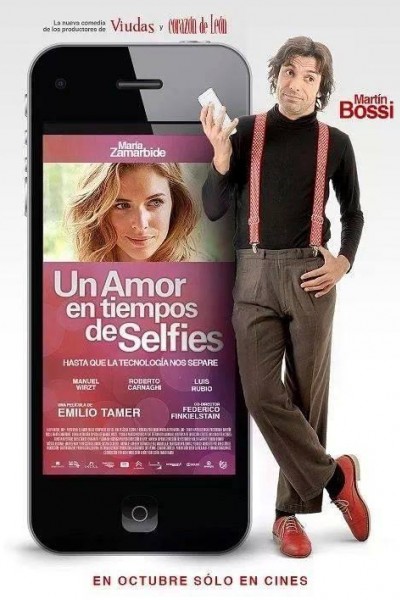 Caratula, cartel, poster o portada de Un amor en tiempos de selfies