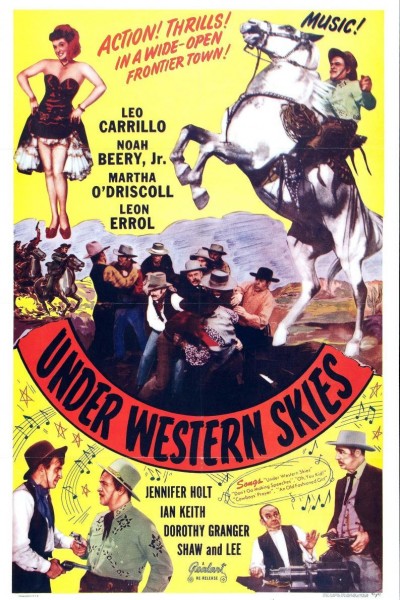 Caratula, cartel, poster o portada de Under Western Skies