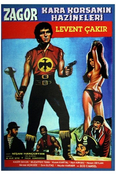 Caratula, cartel, poster o portada de Zagor kara korsan\'in hazineleri