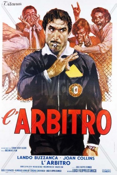 Caratula, cartel, poster o portada de El árbitro