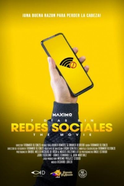 Caratula, cartel, poster o portada de 7 días sin redes sociales