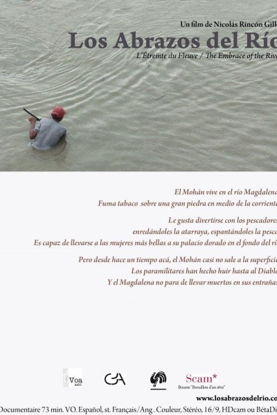 Caratula, cartel, poster o portada de Los abrazos del río