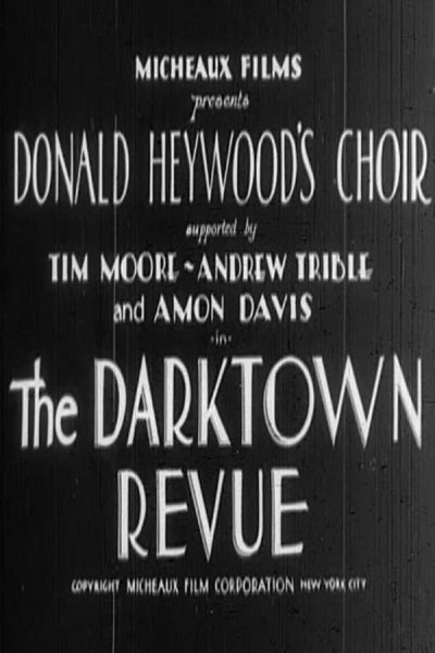Cubierta de The Darktown Revue