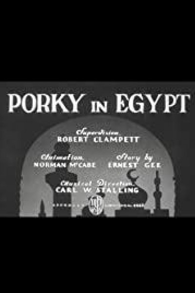 Cubierta de Porky: Porky en Egipto