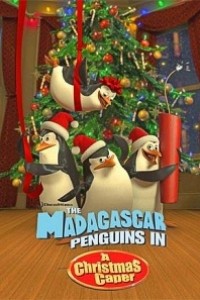 Caratula, cartel, poster o portada de Los pingüinos de Madagascar en Travesura navideña