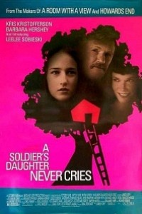 Caratula, cartel, poster o portada de La hija de un soldado nunca llora