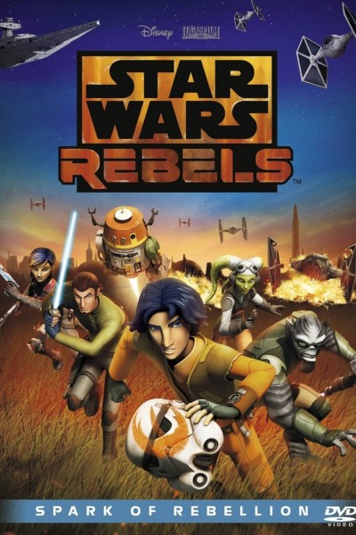 Caratula, cartel, poster o portada de Star Wars Rebels: La chispa de la rebelión