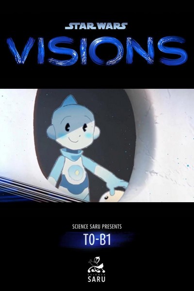 Cubierta de Star Wars Visions: T0-B1