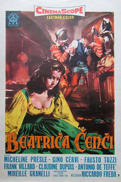 Caratula, cartel, poster o portada de Beatrice Cenci