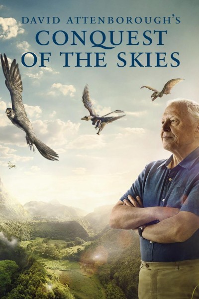 Caratula, cartel, poster o portada de La conquista de los cielos de David Attenborough