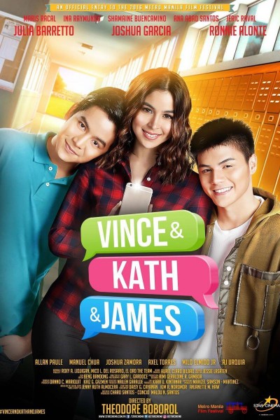 Caratula, cartel, poster o portada de Vince & Kath & James