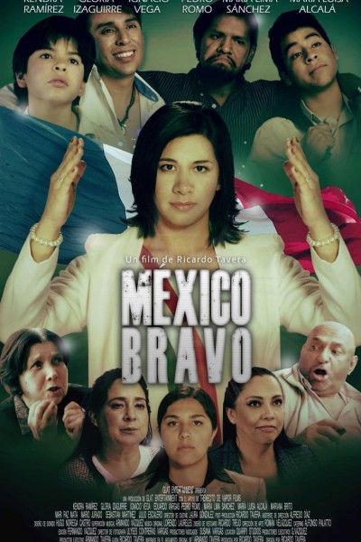 Caratula, cartel, poster o portada de México bravo