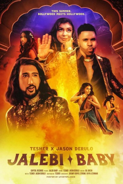 Caratula, cartel, poster o portada de Tesher x Jason Derulo: Jalebi Baby (Vídeo musical)
