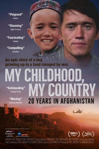 Cubierta de Mi infancia, mi país: 20 años en Afganistán