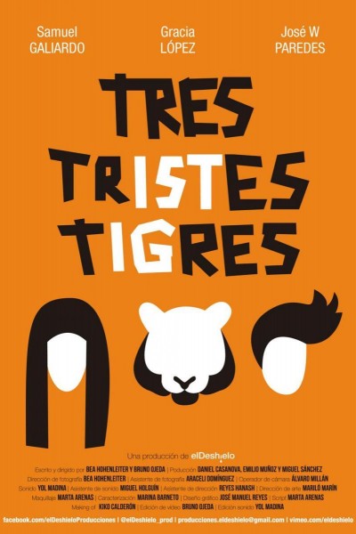 Caratula, cartel, poster o portada de Tres tristes tigres