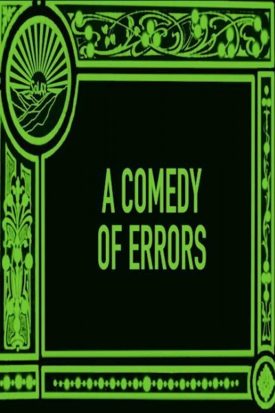 Cubierta de A Comedy of Errors