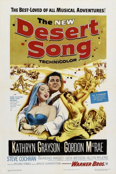Caratula, cartel, poster o portada de La canción del desierto