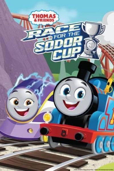 Cubierta de Thomas y sus amigos: La carrera por la copa de Sodor