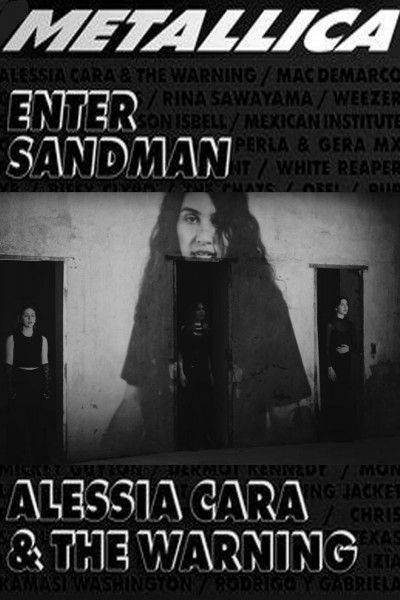 Cubierta de Alessia Cara & The Warning: Enter Sandman (Vídeo musical)
