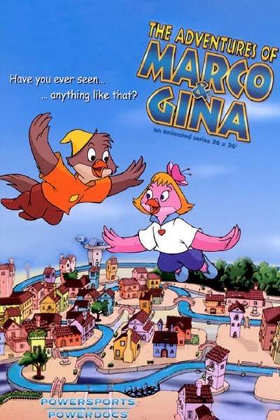 Caratula, cartel, poster o portada de The Adventures of Marco & Gina (Sopra i tetti di Venezia)