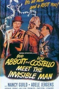 Caratula, cartel, poster o portada de Abbott y Costello contra el hombre invisible