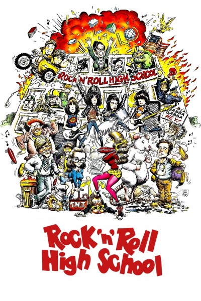 Caratula, cartel, poster o portada de Rock \'n\' Roll High School