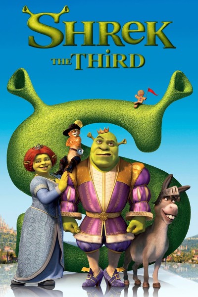 Caratula, cartel, poster o portada de Shrek Tercero (Shrek 3)