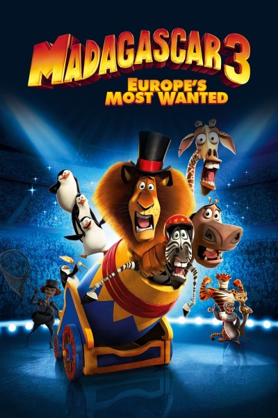 Caratula, cartel, poster o portada de Madagascar 3: De marcha por Europa