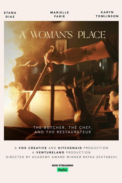 Cubierta de A Woman\'s Place: The Butcher, the Chef and the Restaurateur