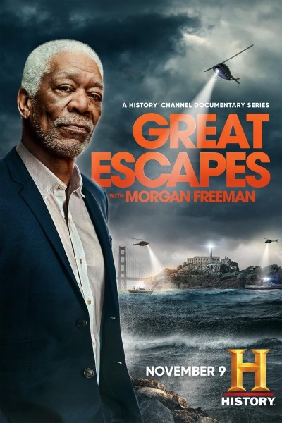 Caratula, cartel, poster o portada de Fugas históricas con Morgan Freeman