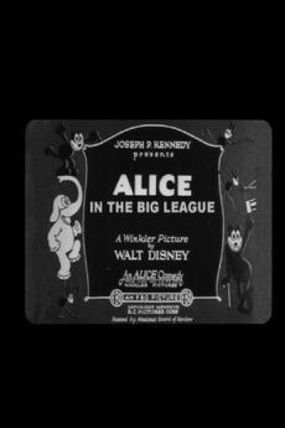 Cubierta de Alice in the Big League