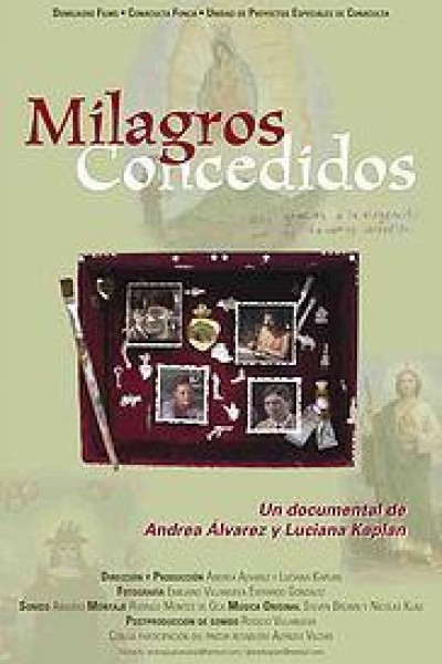 Cubierta de Milagros concedidos